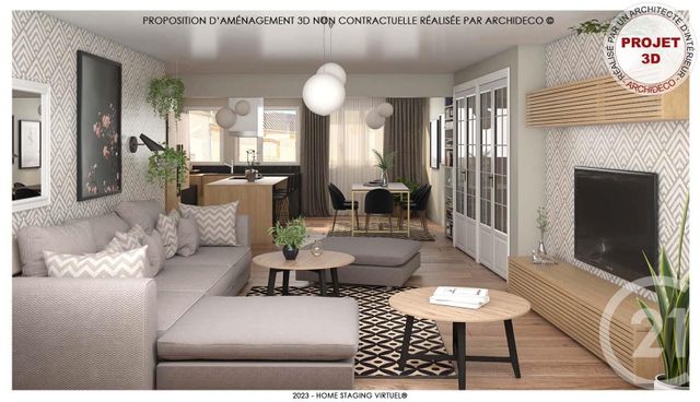 Appartement F4 à vendre - 4 pièces - 81.18 m2 - ALBI - 81 - MIDI-PYRENEES - Century 21 Cap Immobilier